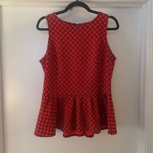 Worthington peplum tank